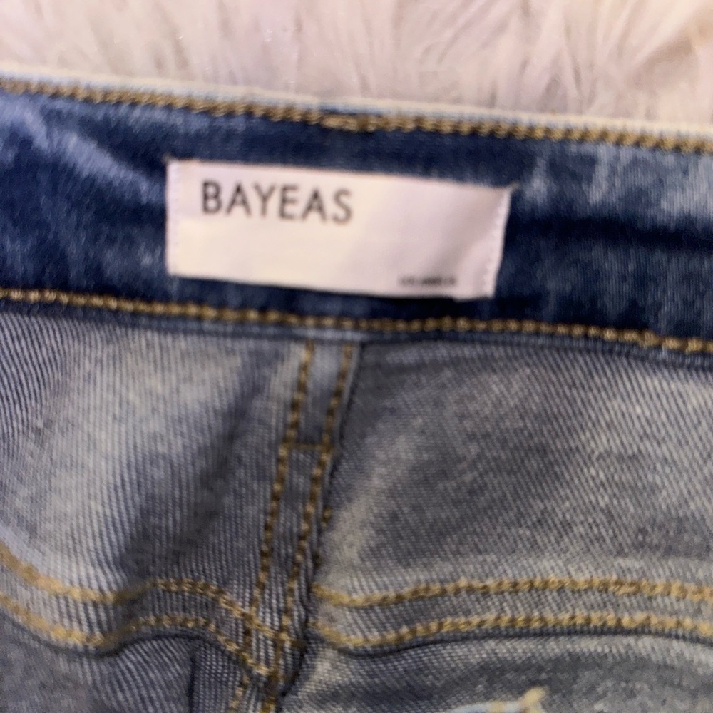 Bayeas Classic Light Wash 90’s Blue Denim Jeans - EUC Size 24 - Picture 8 of 13